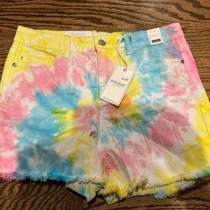 Judy Blue Tie dye shorts